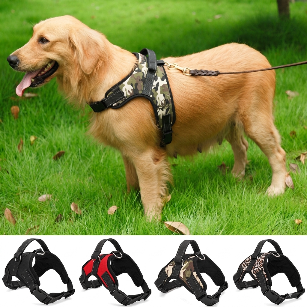 Adjustable Medium Large Dog Collar Durable Soft Comfortable Pet Supplies