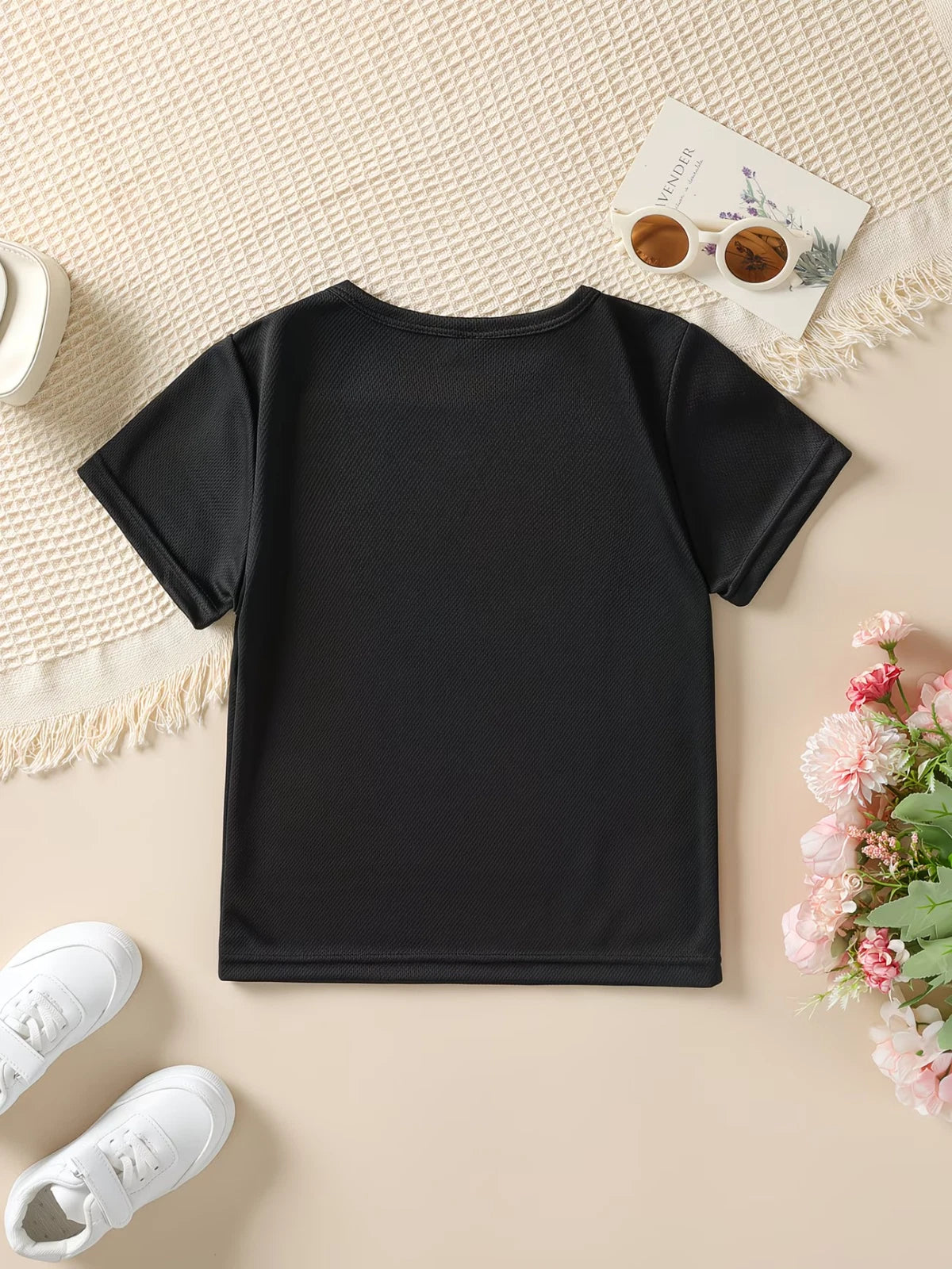 Girls Got Any Grapes Tee Duck Graphic Casual Short Sleeve Top