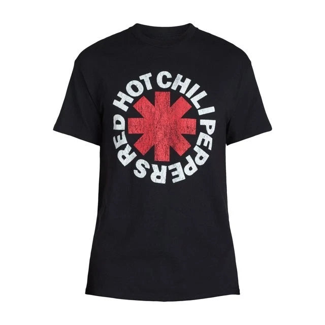 Men’s Red Hot Chili Peppers Graphic T-Shirt Big & Regular Sizes Casual Tee Top