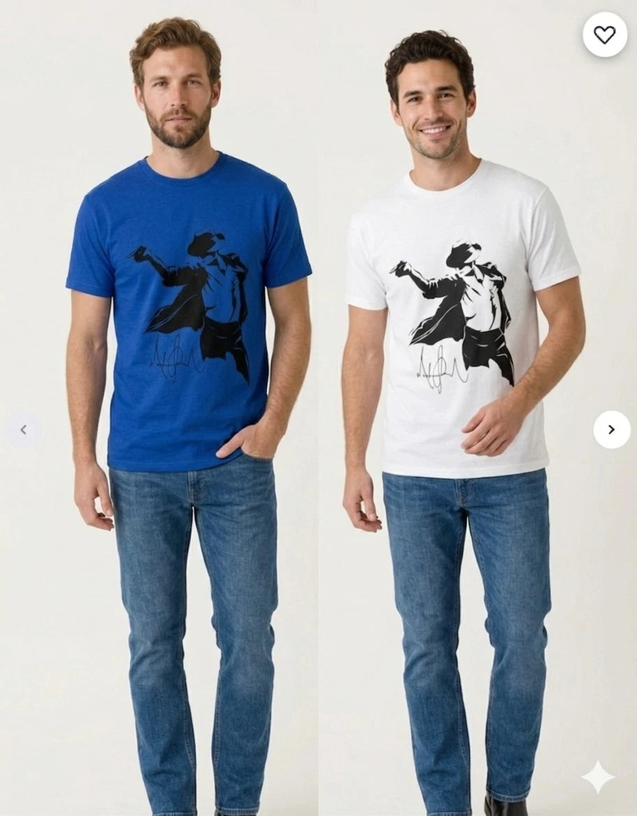 Men's Women's Michael Jackson T-Shirt Pop Music Graphic Unisex Tee