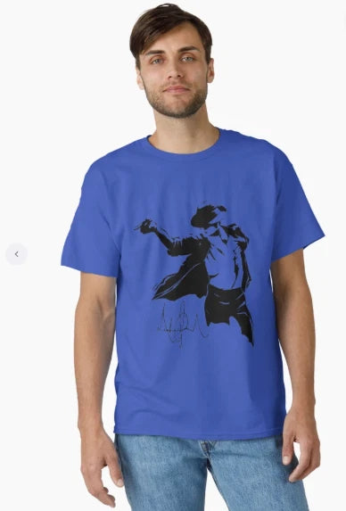 Men's Women's Michael Jackson T-Shirt Pop Music Graphic Unisex Tee