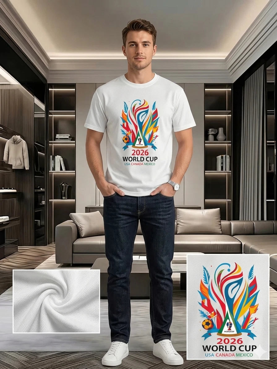Men's Curacao National Team 2026 World Cup Flag Football Fan T-Shirt Tee