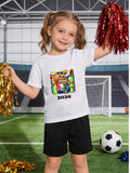 2026 FIFA World Cup Soccer Outfit Set Family Football Fan Matching Gift Tee