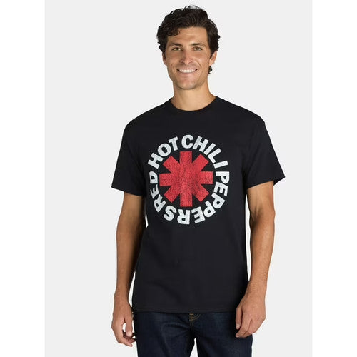 Men’s Red Hot Chili Peppers Graphic T-Shirt Big & Regular Sizes Casual Tee Top